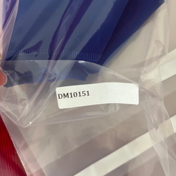 ADIDAS WOMENS BLUE BIKER SHORTS HIGH RISE WOMENS SMALL - Picture 8 of 8